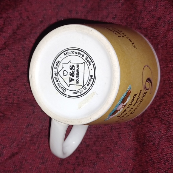 2 pc cream: travel mug & expresso mug (103123D). - Picture 3 of 3